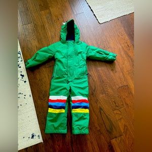 Mini Boden brand Dinosaur snow suit size 5-6 years